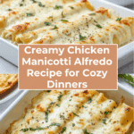 Chicken Manicotti Alfredo Recipe