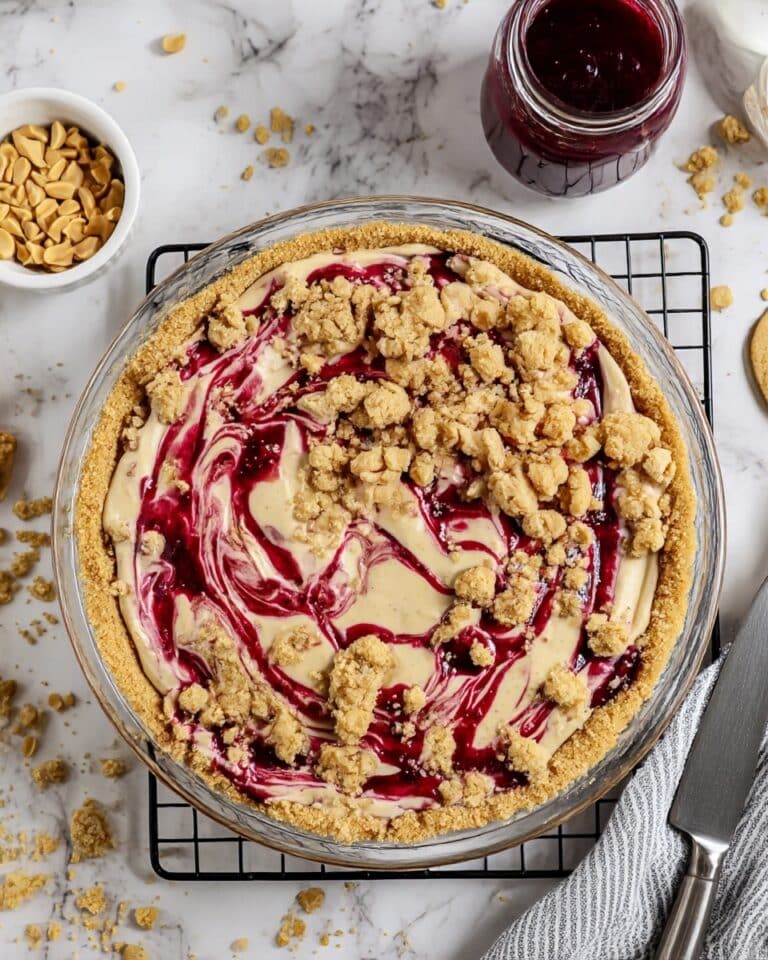 Peanut Butter and Jelly Pie Recipe