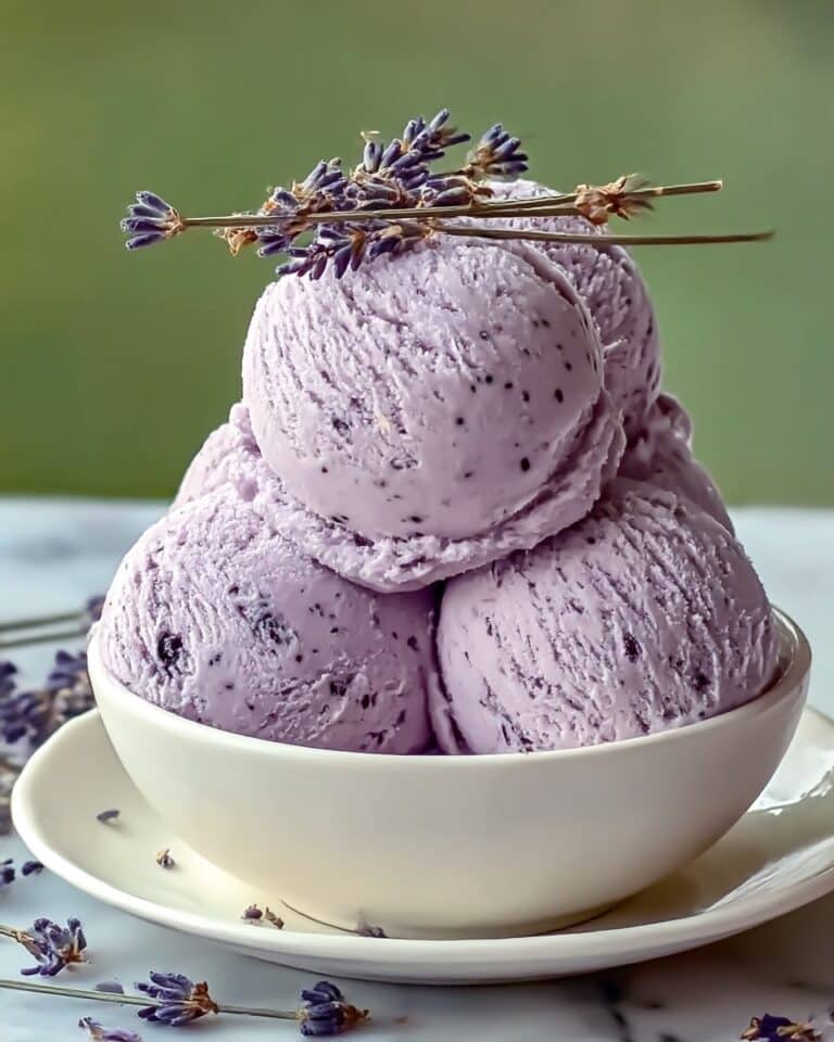 Honey Lavender Ice Cream Recipe