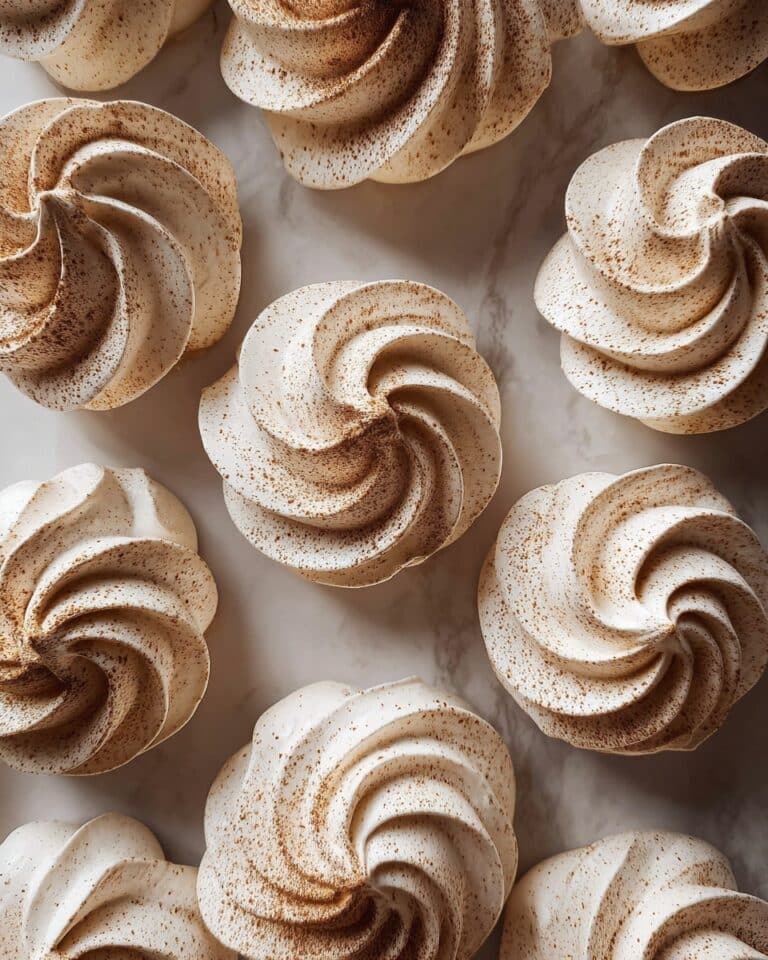 Crispy Coffee Meringues Recipe