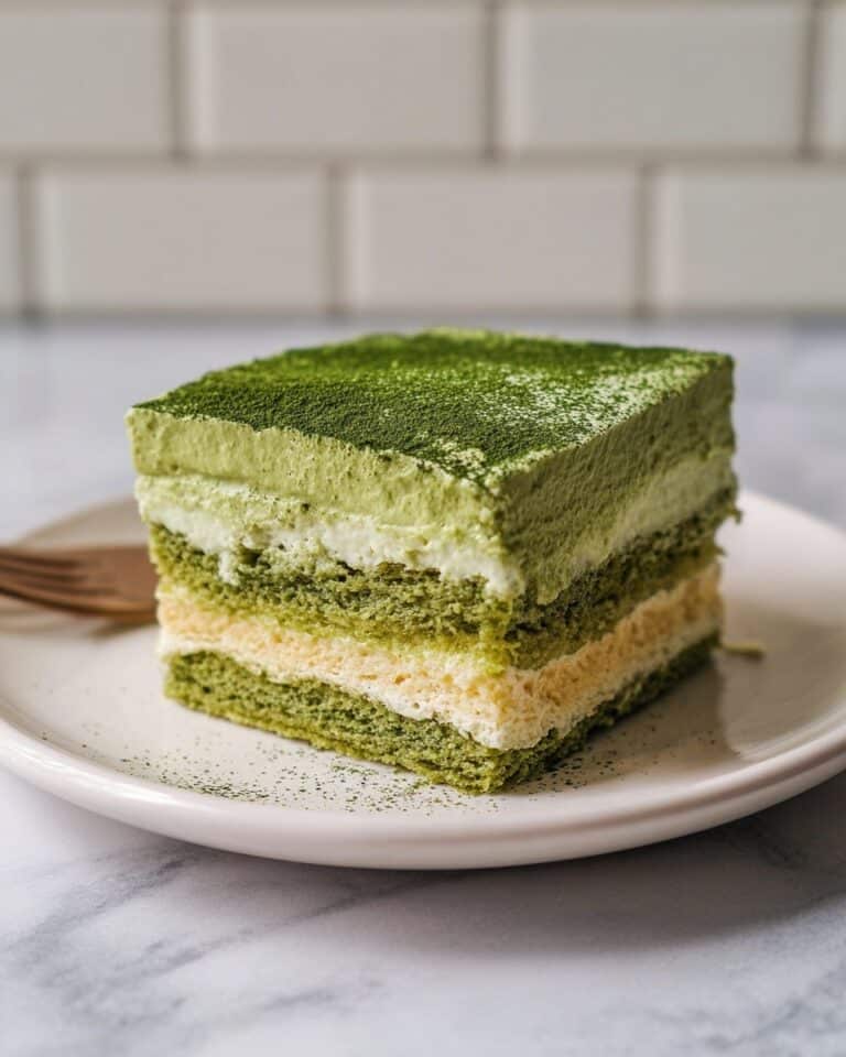 Easy Matcha Tiramisu Recipe (Gluten Free & Eggless) Recipe