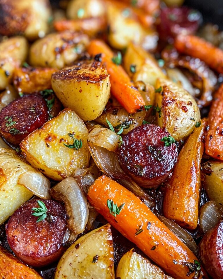 Maple Dijon Roasted Apples & Carrots Recipe