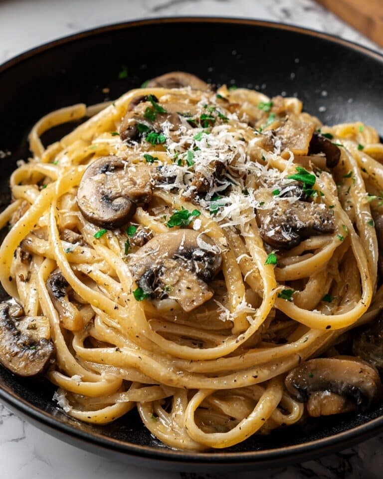 Caramelized Leek and Mushroom Gruyère Pasta Recipe