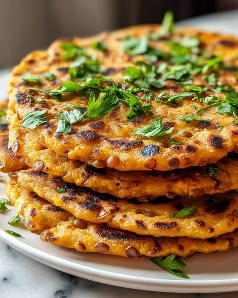 Irresistibly Easy High-Protein Red Lentil Flatbread You’ll Love Recipe