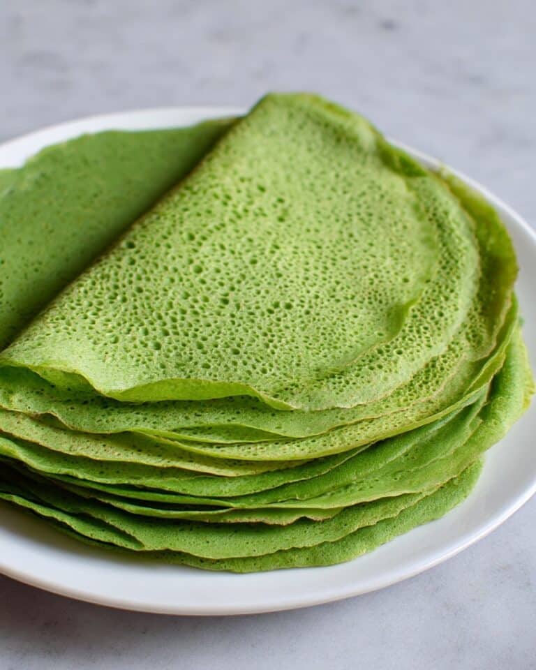 Easy Spinach Chickpea Flour Tortillas (Vegan & Gluten-Free) Recipe