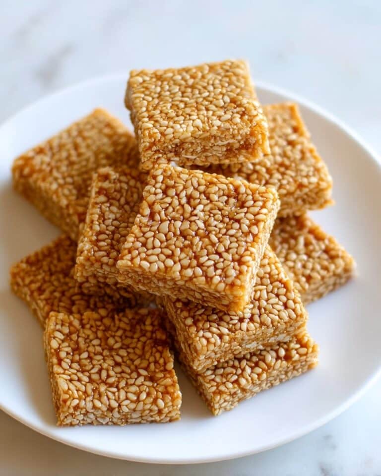 3-Ingredient Sesame Seed Crunch Candy (Gluten-Free) Recipe