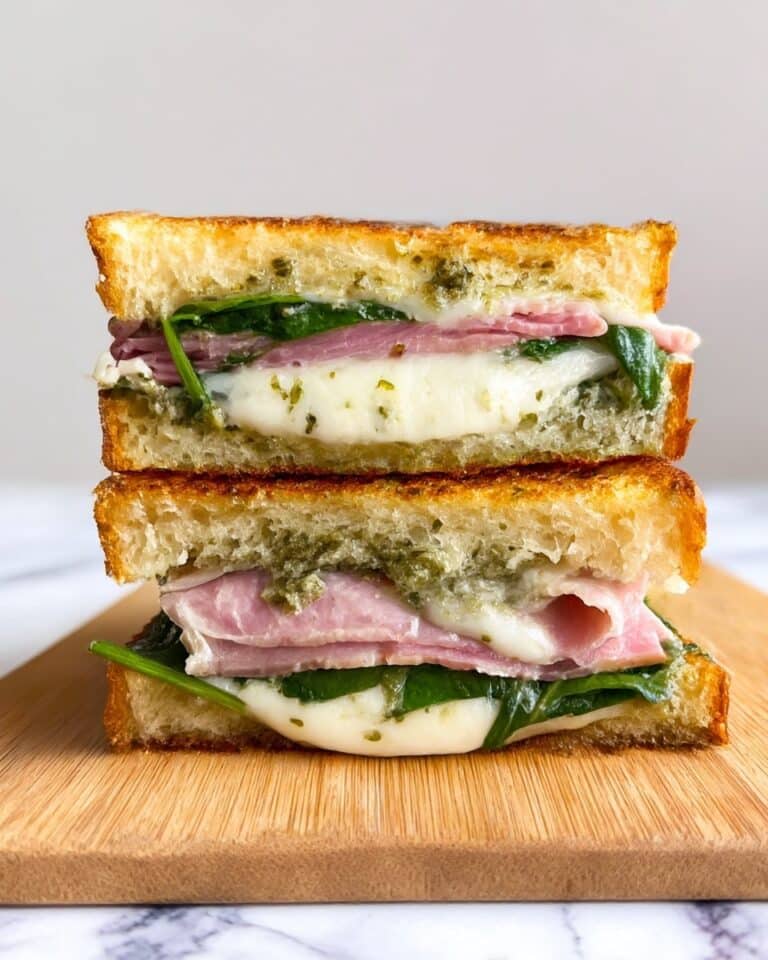 Stanley Tucci’s Favourite Prosciutto and Basil Pesto Melt Sandwich Recipe