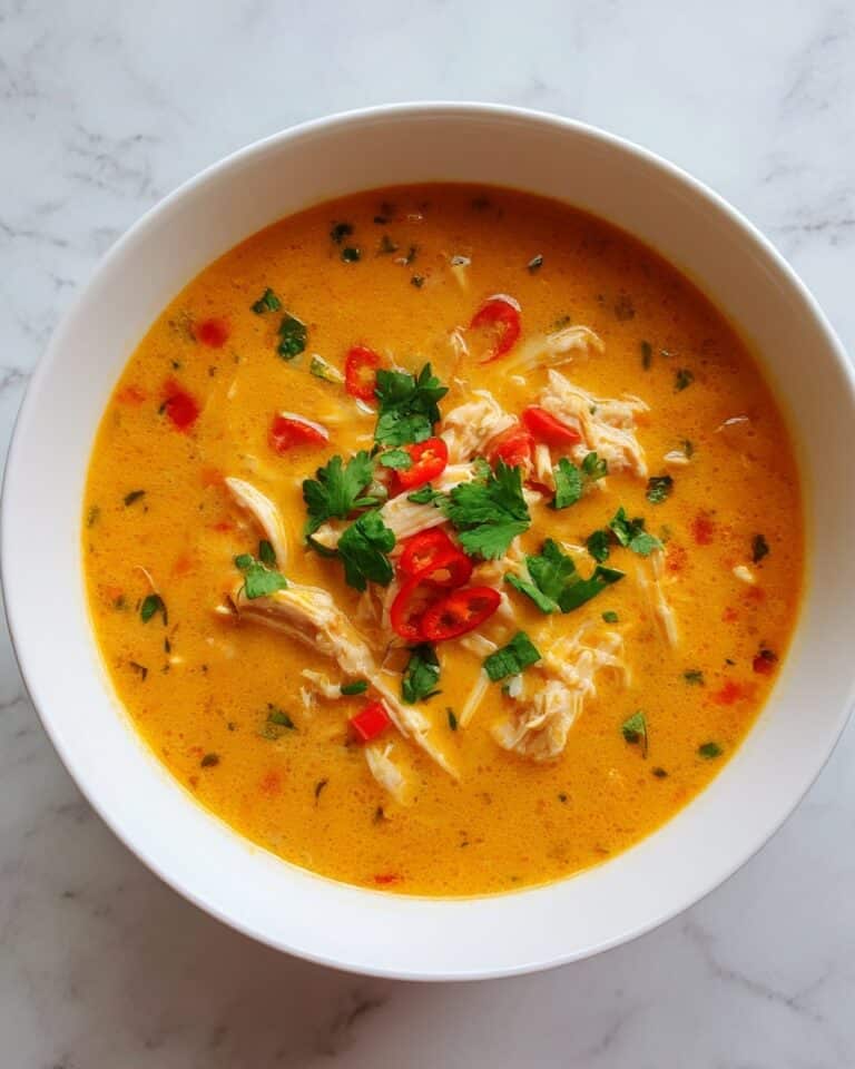 Crockpot Thai Coconut Chicken Soup Recipe