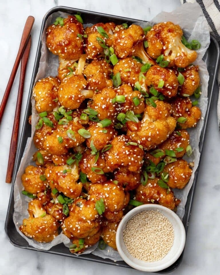 Sweet and Spicy Baked Cauliflower Bites Recipe