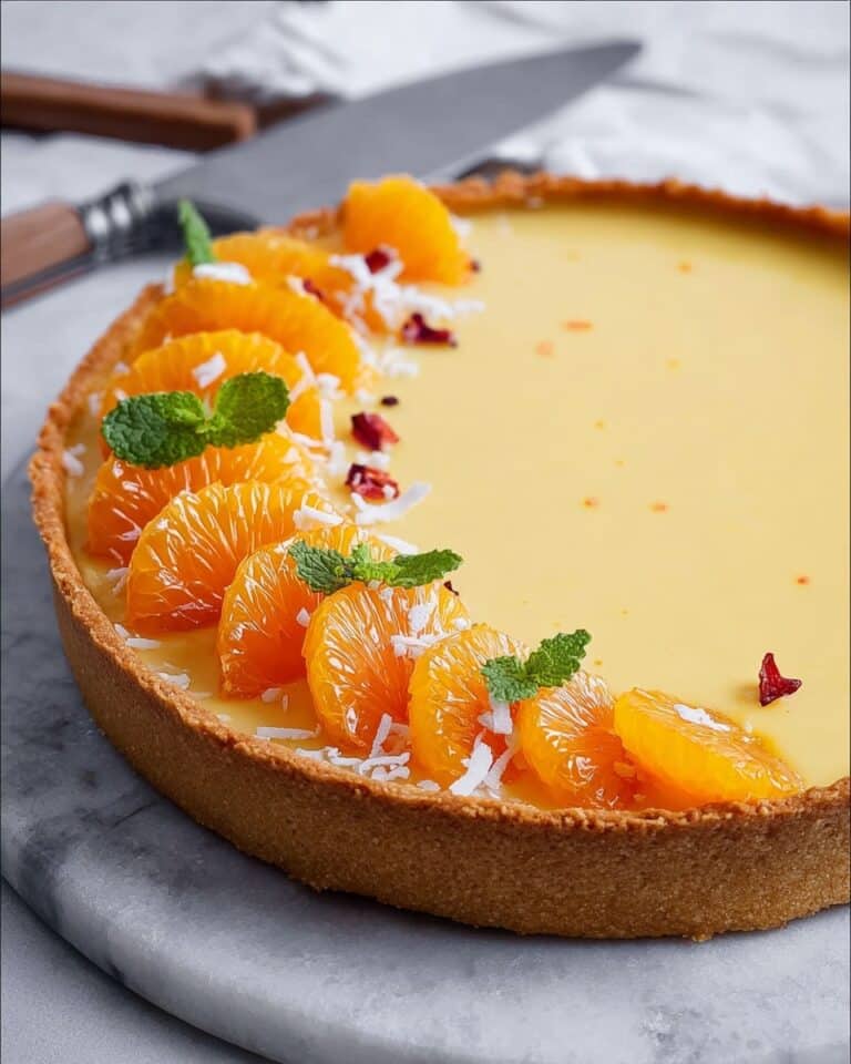 French Orange Tart Recipe