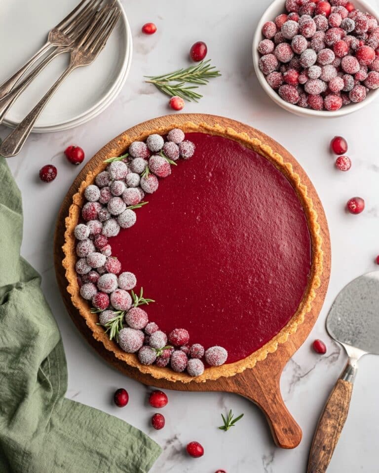 Cranberry Curd Tart Recipe
