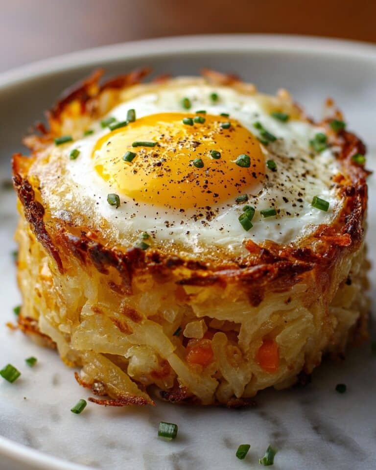 Baked Eggs Napoleon Recipe
