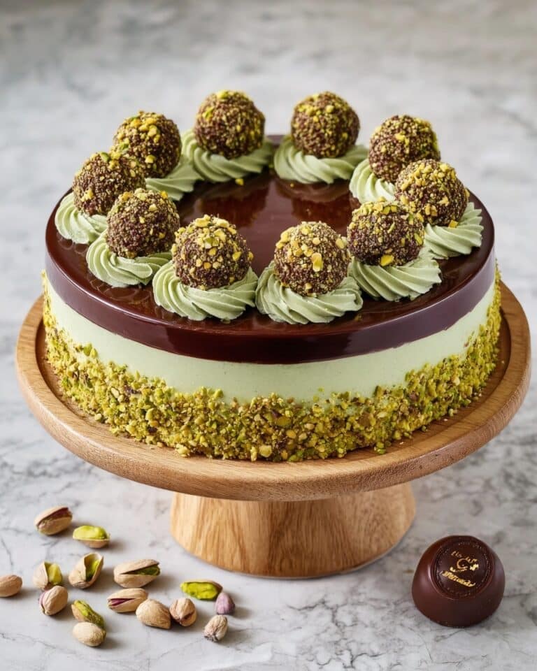 Ferrero Rocher Pistachio Cake: A Decadent Nutty Delight Recipe