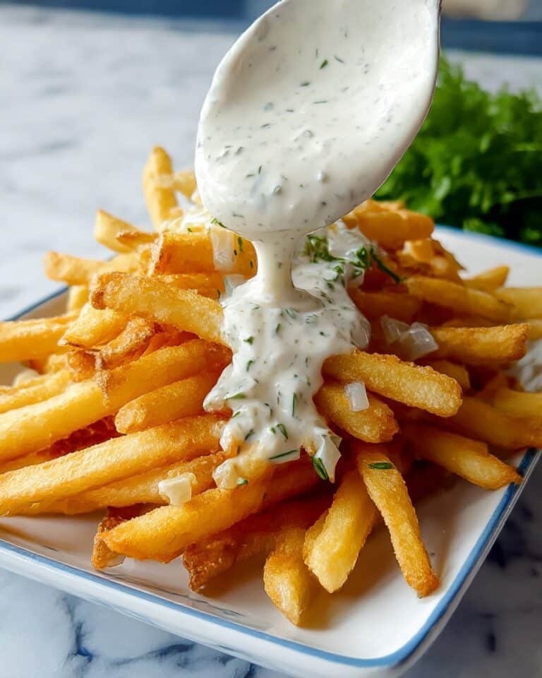 Greek Fries with Feta Cheese Recipe