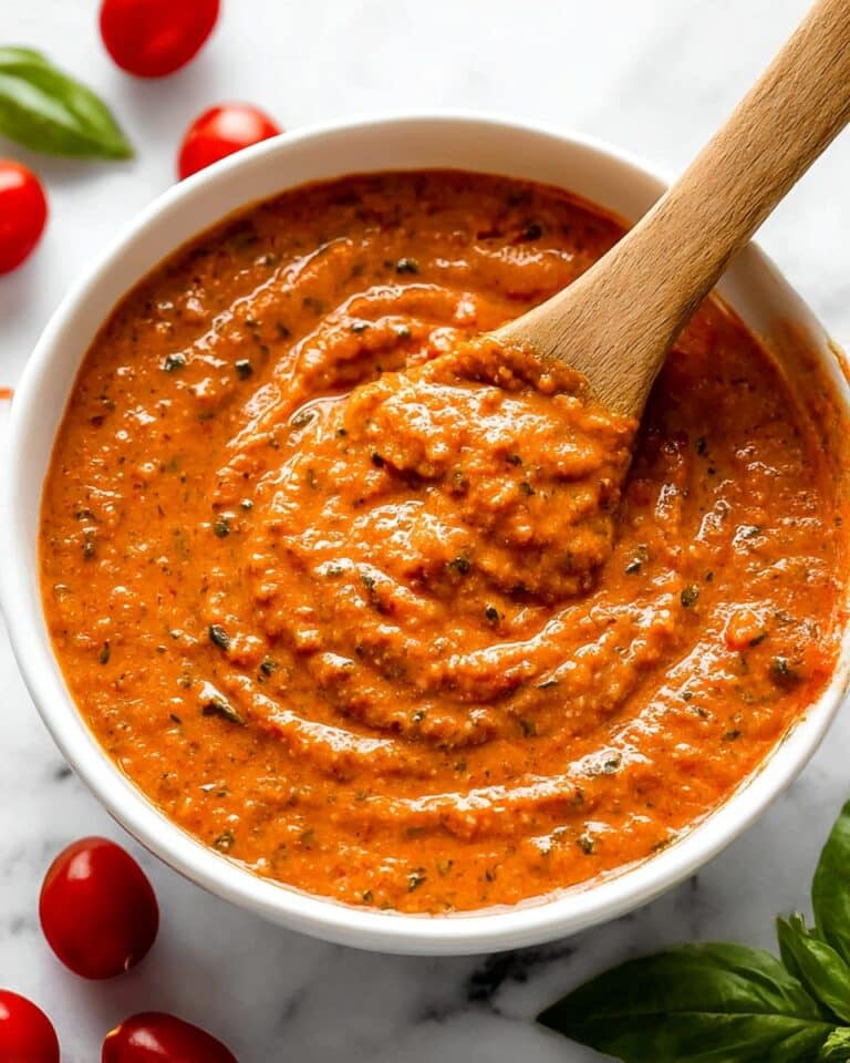 Roasted Cherry Tomato Pesto with Toasted Almonds Recipe