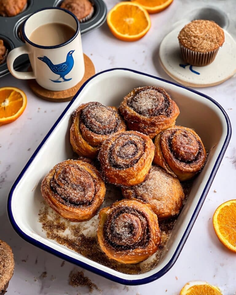 Earl Grey Citrus Morning Buns Recipe
