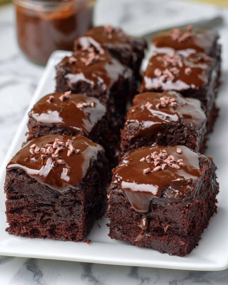 Sweet Potato Brownies (Vegan, Gluten-Free) Recipe