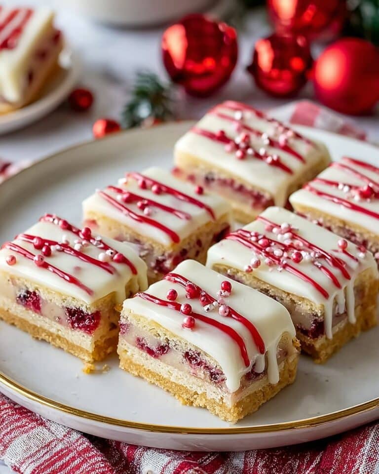 Christmas Cherry Bars Recipe