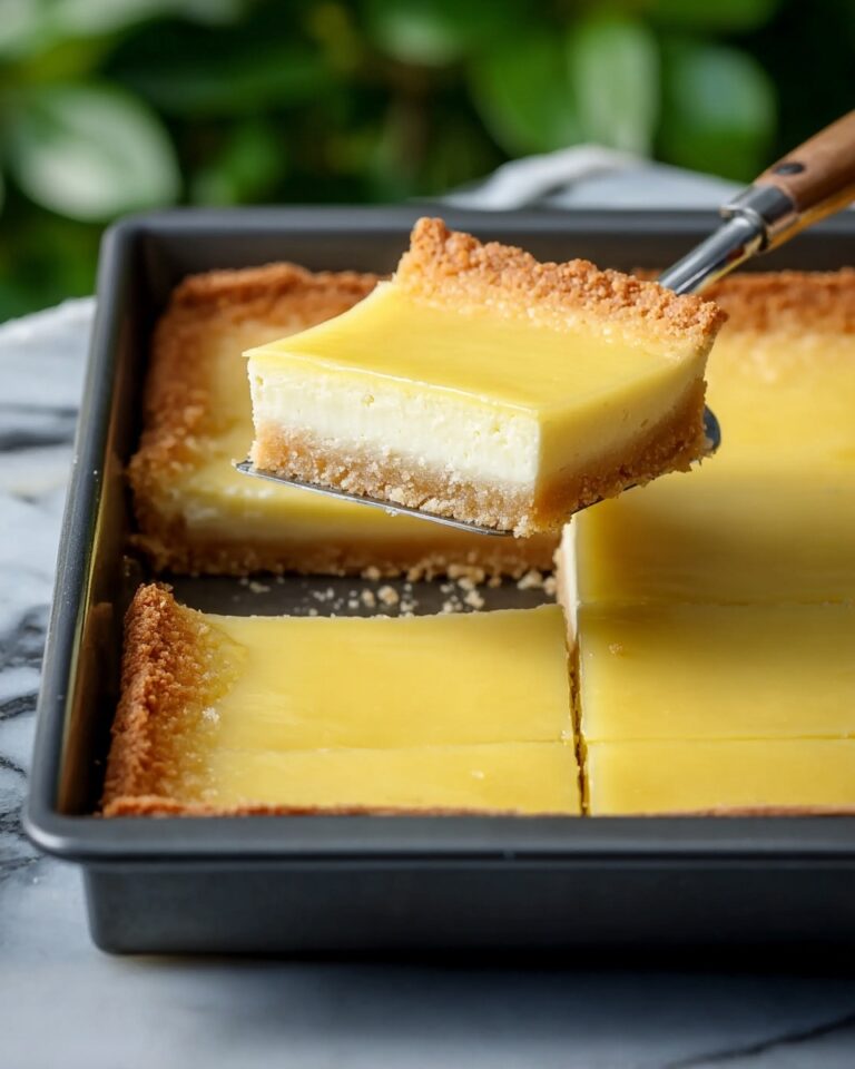 Italian Grandma’s Lemon Custard Cake – Classic Recipe