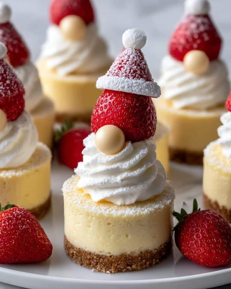 Gnome Mini Cheesecakes Recipe