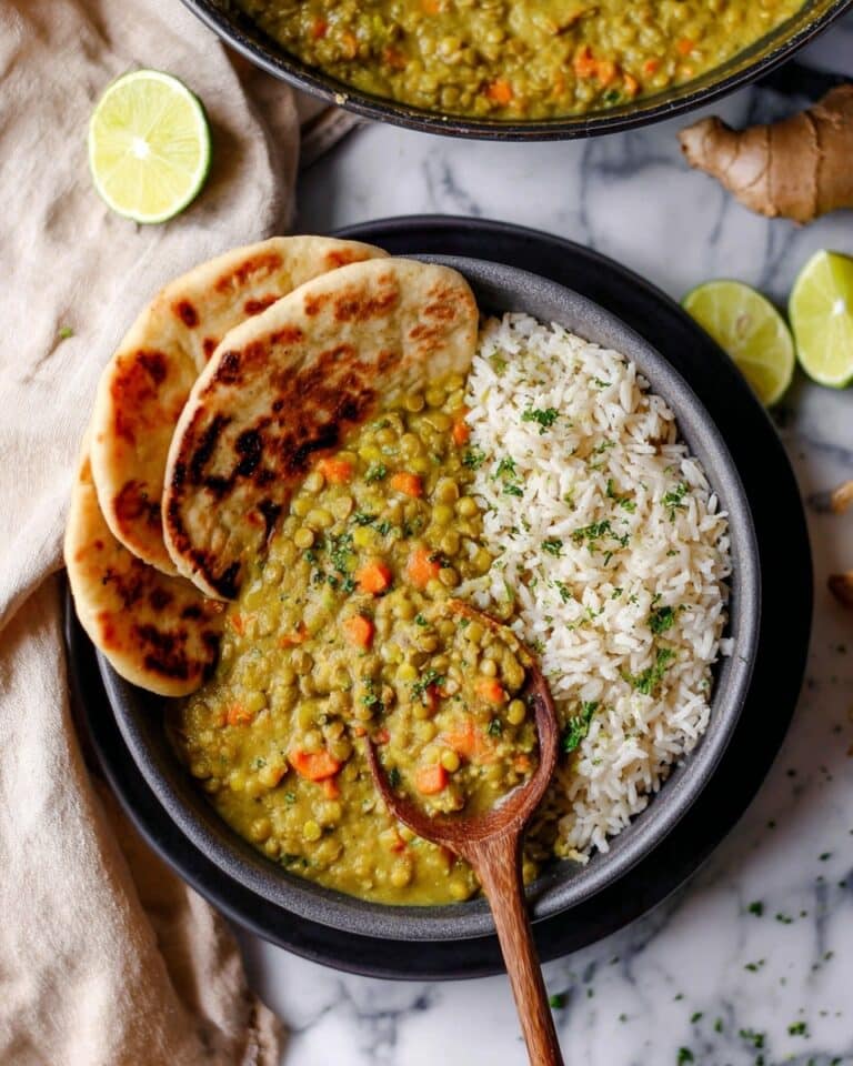 One-Pot Green Lentil Dal Recipe