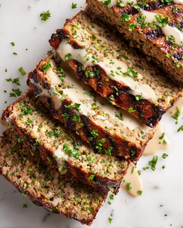 Melt-in-Your-Mouth Garlic Parmesan Chicken Meatloaf Recipe