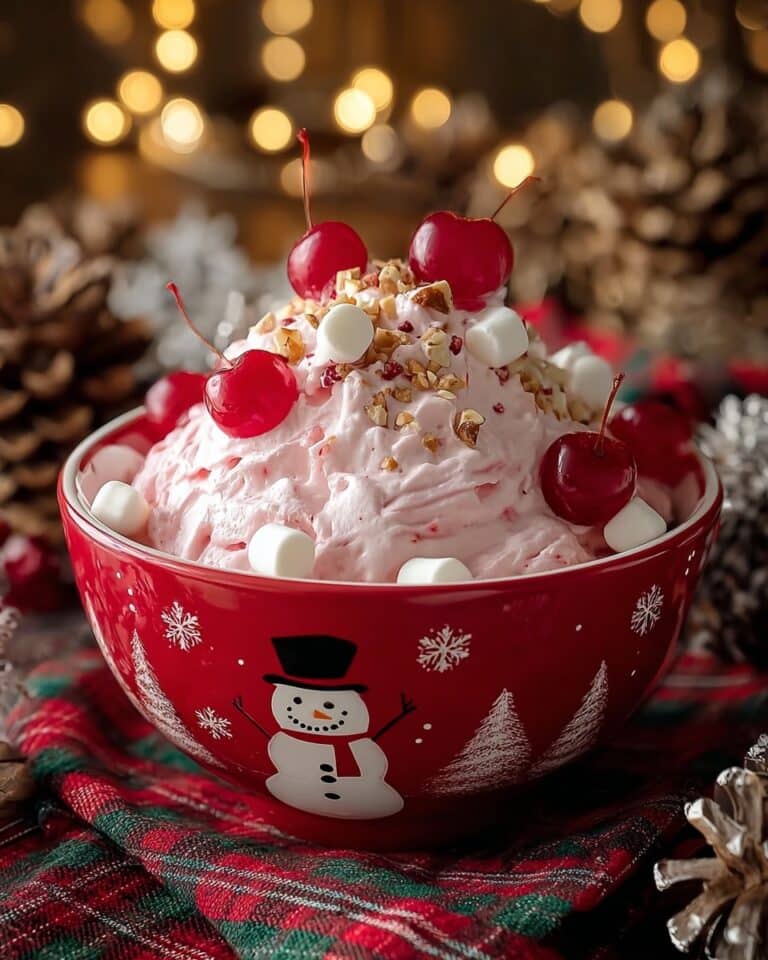 Christmas Cherry Fluff Recipe