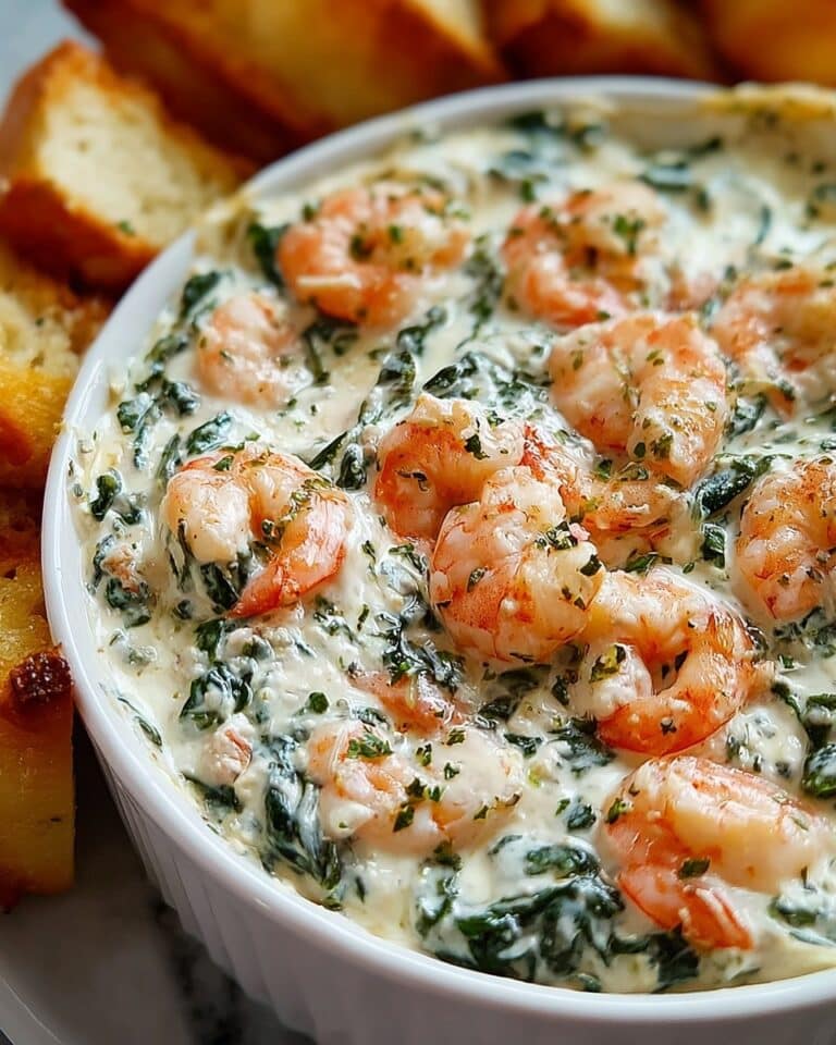 Delicious Creamy Seafood Spinach Dip Recipe