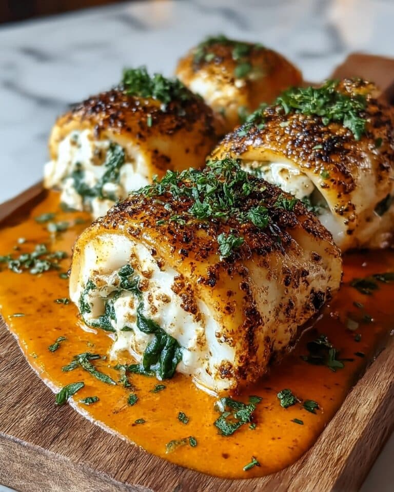 Herbed Ricotta Stuffed Chicken Rolls for a Cozy Dinner Delight Recipe