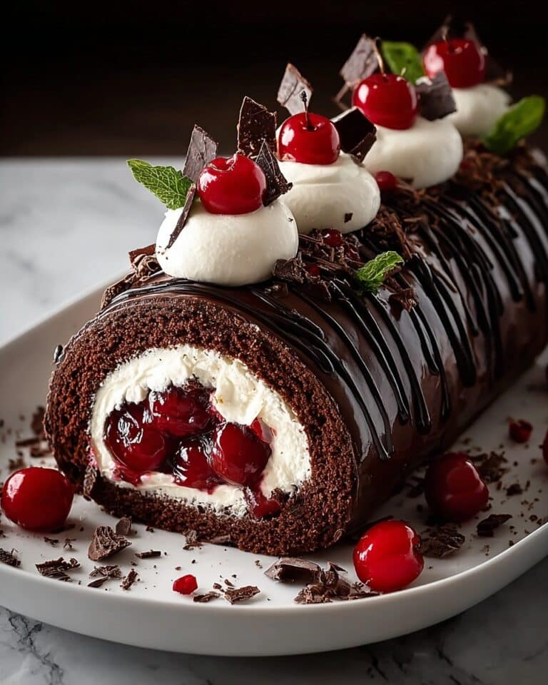 Black Forest Swiss Roll Recipe