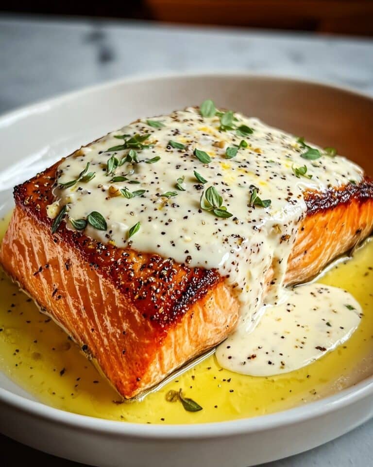 Melt-in-Your-Mouth Baked Boursin Salmon in Just 20 Minutes Recipe