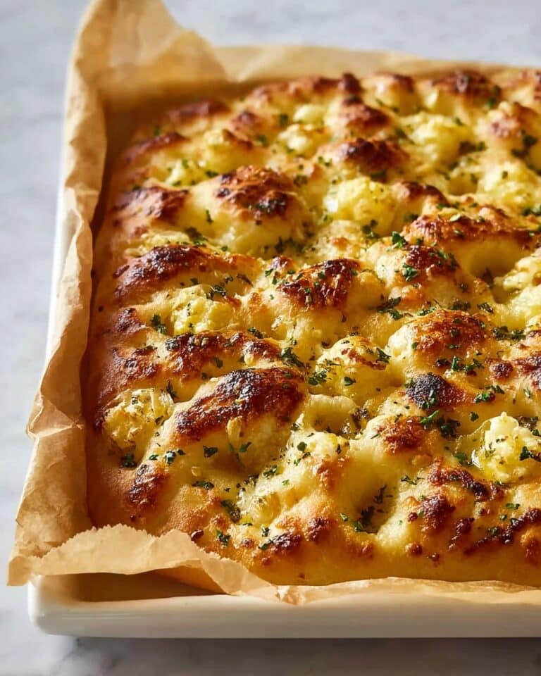 Easy Garlic Butter Focaccia Recipe