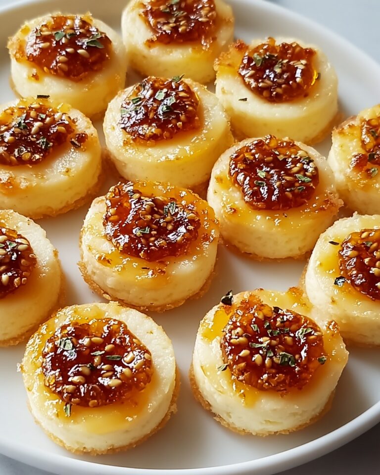 Cheesy Thumbprint Appetizers with Hot Pepper Jelly – Easy, Elegant Party Bites Recipe