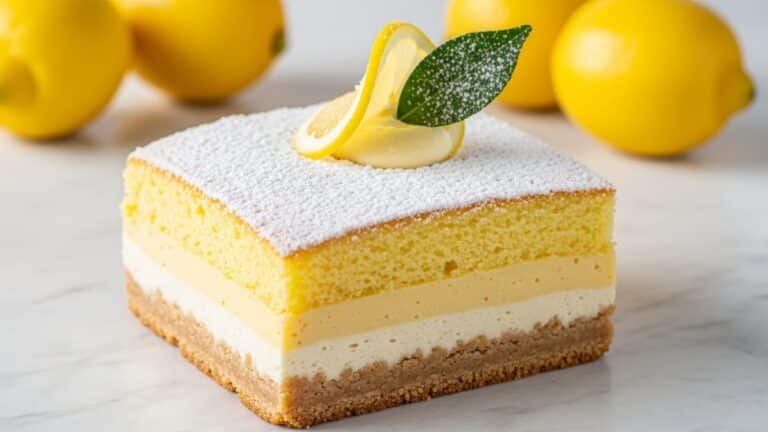 Magic Lemon Custard Cake Recipe