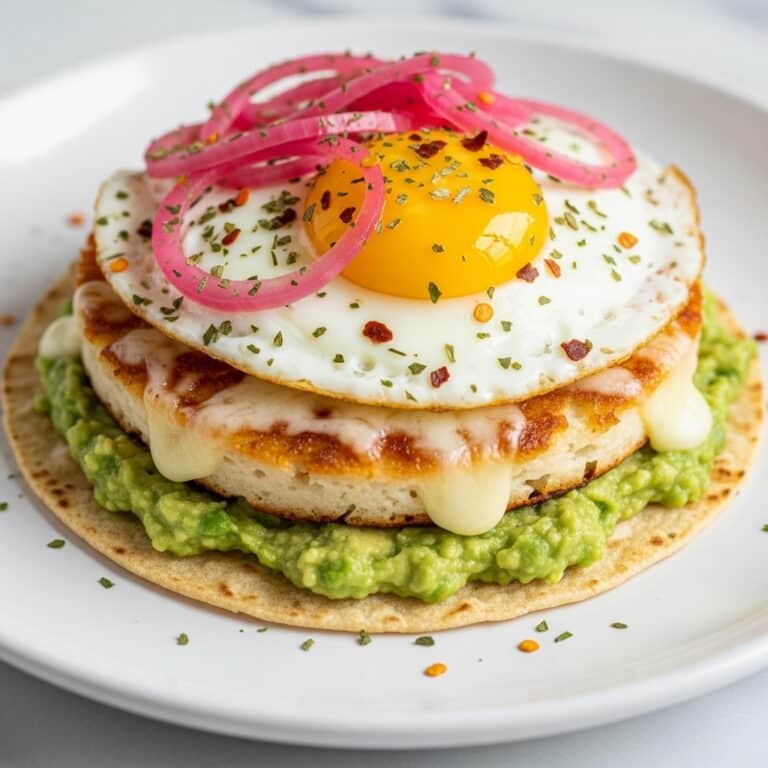 Crispy Feta Fried Eggs Recipe