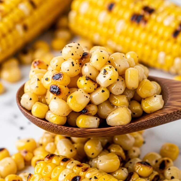 Creamy Honey Butter Skillet Corn Recipe