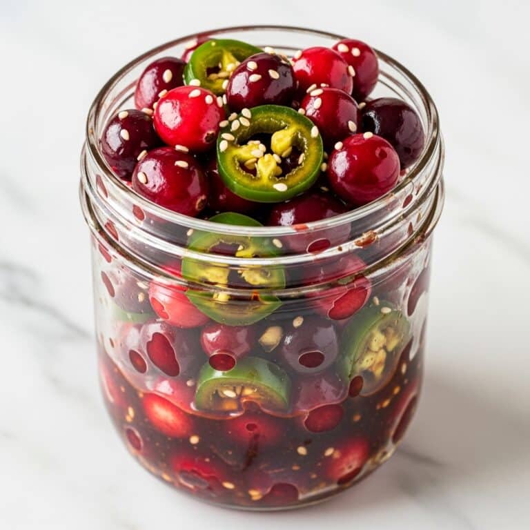 Sweet & Spicy Cranberry Jalapeño Cowboy Candy Recipe