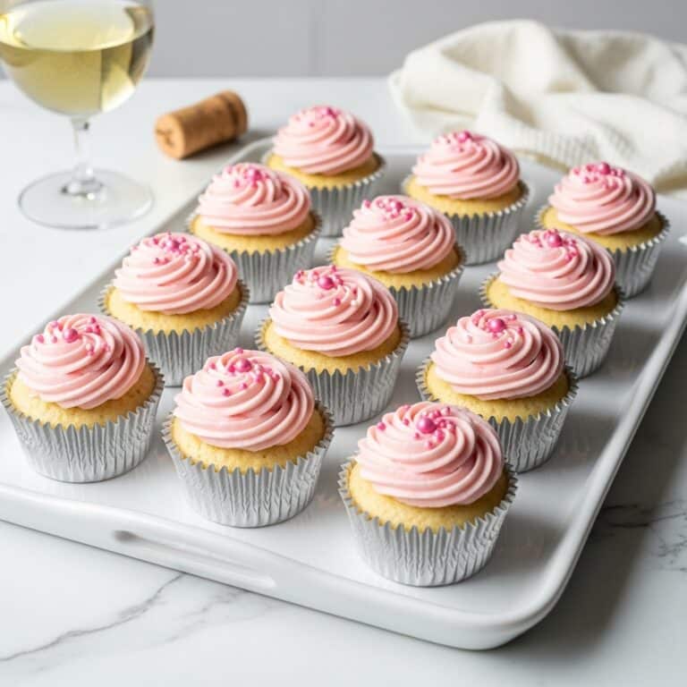 Pink Champagne Cupcakes Recipe