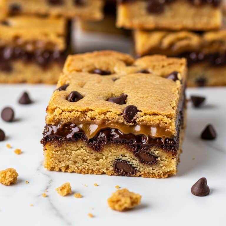 Caramel Cookie Bars Recipe