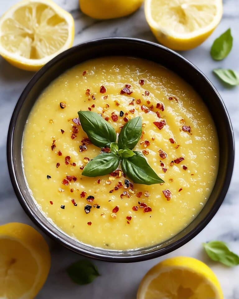 Lebanese Lemon Lentil Soup Recipe