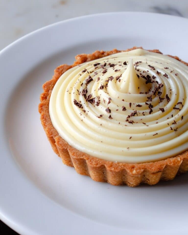 Decadent Vanilla Bean Tart with Silky Pastry Cream Recipe