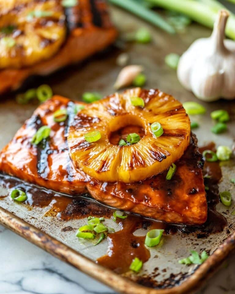 Hawaiian Grilled Salmon Recipe