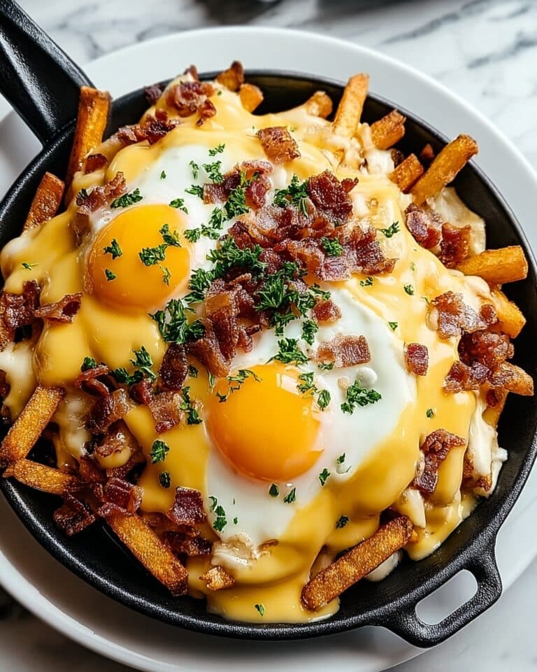 Breakfast Poutine with Hollandaise Sauce Recipe