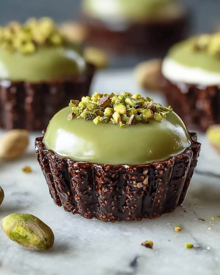 Pistachio Ferrero Rocher Brownies That Melt in Your Mouth Recipe