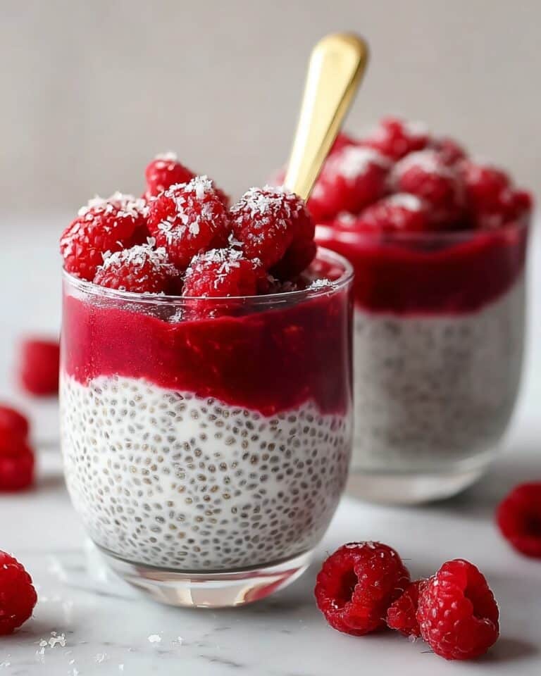Vanilla Raspberry Chia Pudding Recipe