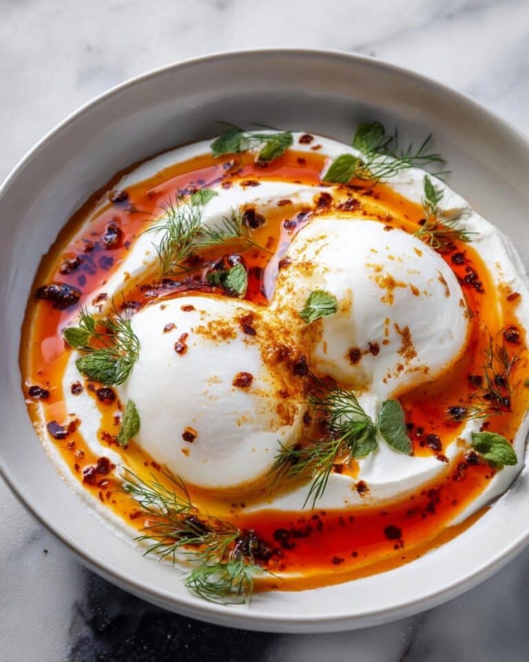 Turkish Eggs (Cilbir) Recipe