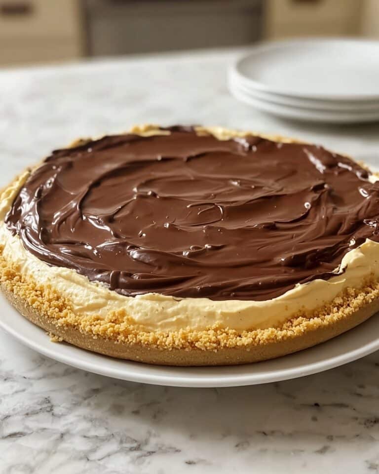 Chocolate Peanut Butter Cream Pie Recipe
