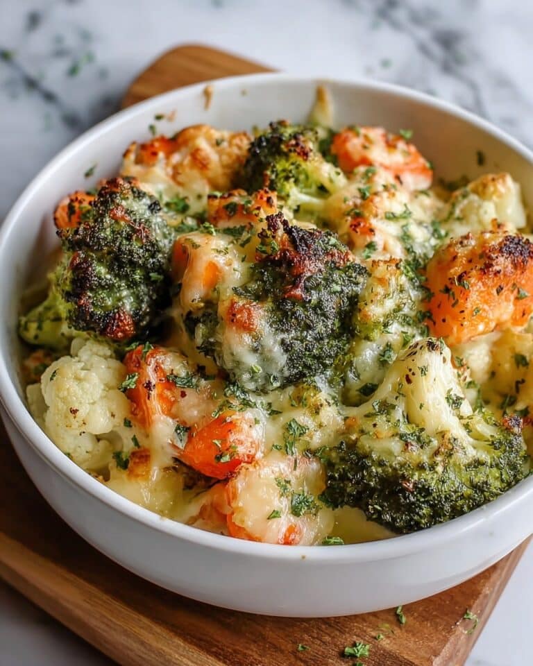 Rich Creamy Winter Vegetable Bake Recipe
