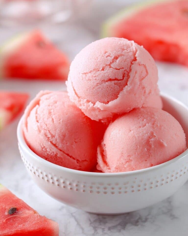 2-Ingredient Ninja Creami Watermelon Sorbet Recipe