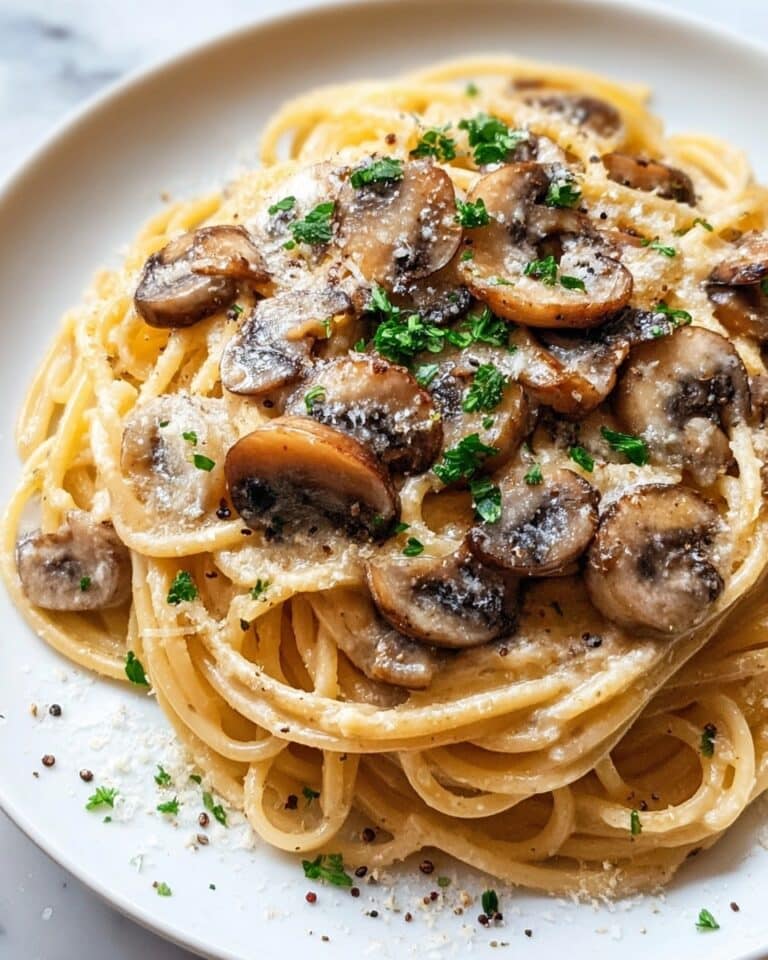 Creamy Brown Butter Mushroom Pasta Recipe